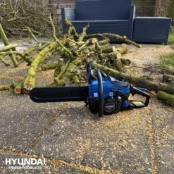 Hyundai 57258 Benzine Kettingzaag - 2-takt - 38cc - 350 Mm -Home gereedschap 017557decd0e035f537af32f33c54dad