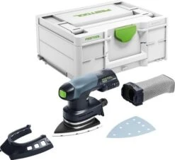 Festool DTSC 400-Basic 18V Li-Ion Accu Deltaschuurmachine Body In Systainer - 100x150mm - 577507