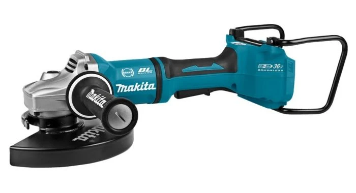 Makita DGA901ZKU1 36V (2x18V) Li-Ion Accu Haakse Slijper Body In Koffer - 230mm 1 Makita DGA901ZKU1 36V (2x18V) Li-Ion Accu Haakse Slijper Body In Koffer - 230mm