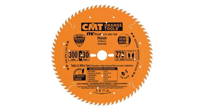 CMT 272.165.36H Ultra ITK Plus Cirkelzaagblad - 165 X 20 X 36T - Hout/Multiplex 1 CMT 272.165.36H Ultra ITK Plus Cirkelzaagblad - 165 X 20 X 36T - Hout/Multiplex