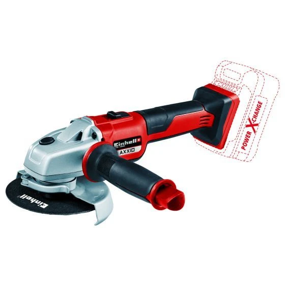Einhell AXXIO 18V Li-Ion Accu Haakse Slijper Set - 125mm (met 2.5Ah Accu Starterset) 4 Einhell AXXIO 18V Li-Ion Accu Haakse Slijper Set - 125mm (met 2.5Ah Accu Starterset) - Afbeelding 4