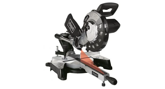 Scheppach HM100LXU Afkortzaag Incl. Laser - 2000W - 254 X 25,4mm 1 Scheppach HM100LXU Afkortzaag Incl. Laser - 2000W - 254 X 25,4mm