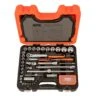 Bahco S95 Doppenset 1/4" En 1/2", Met Ring-steeksleutels, Inbussleutels En Bits, 95-delig