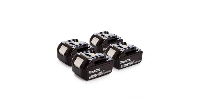 Makita BL1850B 4-Pack 18V Li-Ion Accu - 5.0Ah (4st) 1 Makita BL1850B 4-Pack 18V Li-Ion Accu - 5.0Ah (4st)