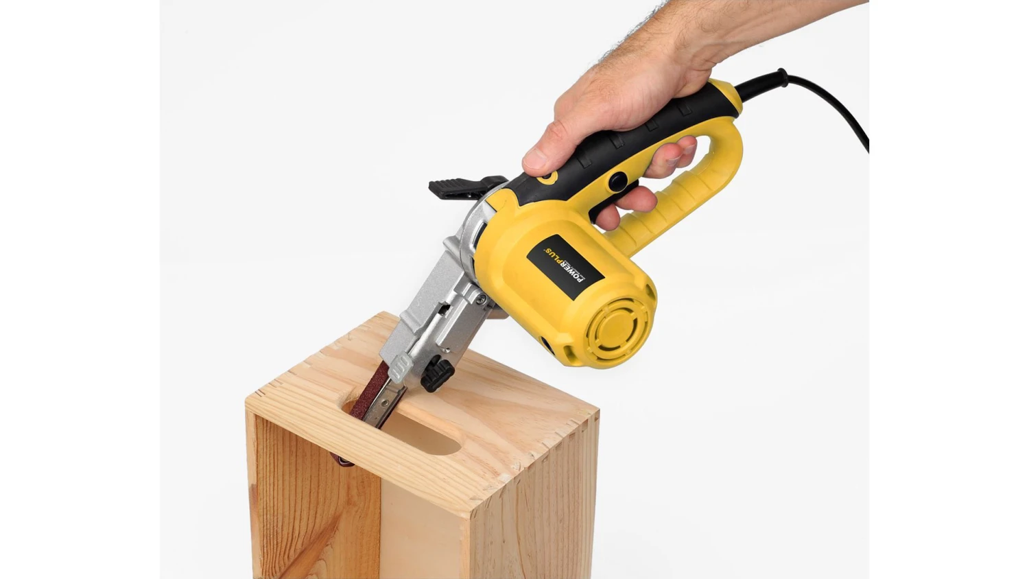 Powerplus POWX139 Stripschuurmachine In Koffer - 400W 14 Powerplus POWX139 Stripschuurmachine In Koffer - 400W - Afbeelding 14