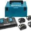 Makita 197156-9 18V Li-Ion Accu Starterset (4x 4.0Ah) + Duolader In Mbox