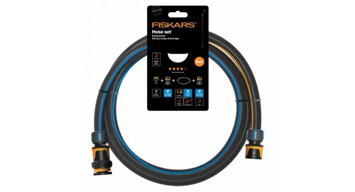 Fiskars 1057621 CF Slangenset 1, 8 M Q4 13 Mm 1 Fiskars 1057621 CF Slangenset 1, 8 M Q4 13 Mm