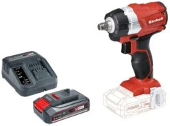Einhell TE-CW 18 Li 18V Li-Ion Accu Slagmoersleutel Set - 215Nm (met 2.5Ah Accu Starterset)