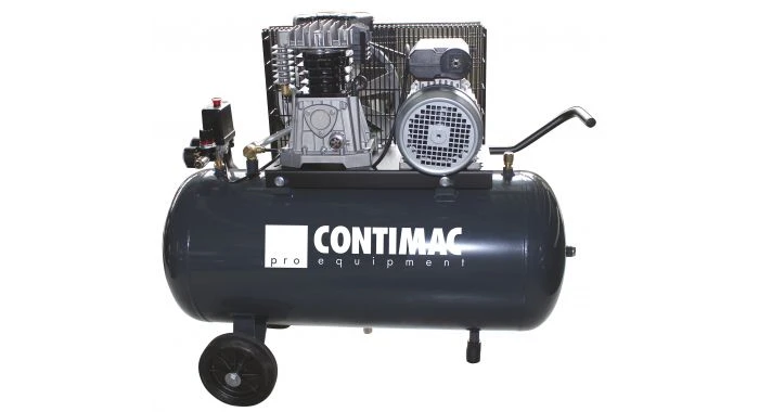 Contimac CM 454/10/50 W Compressor - 3 PK - 10 Bar - 450 L/min - 50 L 1 Contimac CM 454/10/50 W Compressor - 3 PK - 10 Bar - 450 L/min - 50 L