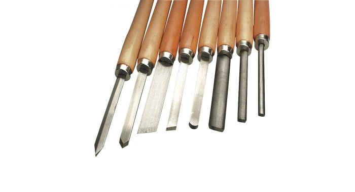 Brüder Mannesmann 691-8 8-delige Houtdraaibeitelset - 12-25mm 1 Brüder Mannesmann 691-8 8-delige Houtdraaibeitelset - 12-25mm