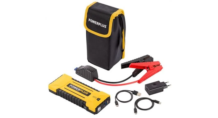 Powerplus POWX4258 Powerbank / Starthulp 3-in-1 - 1200A - 16000mAh - 12V 1 Powerplus POWX4258 Powerbank / Starthulp 3-in-1 - 1200A - 16000mAh - 12V