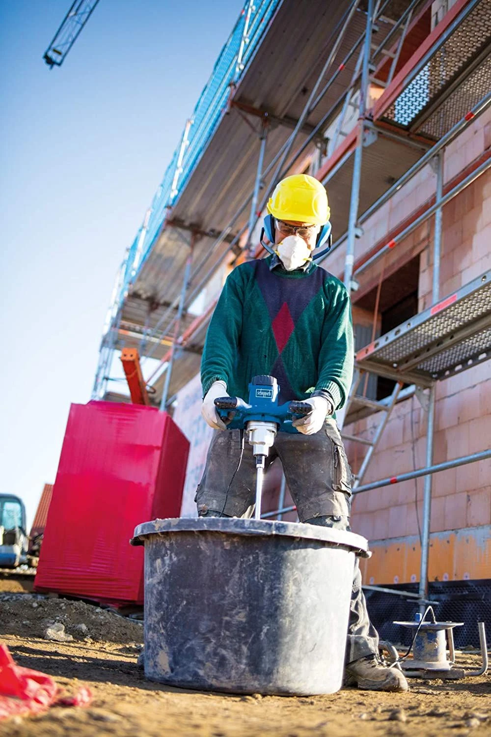 Scheppach PM1400 Mixer 8 Scheppach PM1400 Mixer - Afbeelding 8