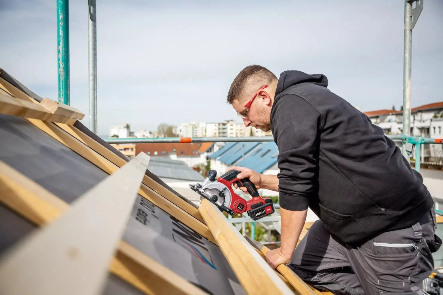 Flex CS 45 18.0-EC C Li-ion Compacte Accu Handcirkelzaag Met Pendelkap Body - 18V 4 Flex CS 45 18.0-EC C Li-ion Compacte Accu Handcirkelzaag Met Pendelkap Body - 18V - Afbeelding 4