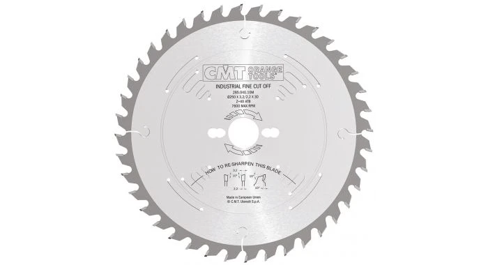 CMT 285.096.22M HW Cirkelzaagblad - 550 X 30 X 96T - Hout 1 CMT 285.096.22M HW Cirkelzaagblad - 550 X 30 X 96T - Hout