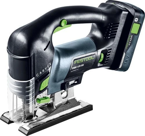 Festool CARVEX PSBC 420 HPC4,0 EBI-Plus 18V Li-Ion Accu Decoupeerzaagmachine Set (1x 4,0Ah) In Systainer - 120mm - Koolborstelloos - 576532 1 Festool CARVEX PSBC 420 HPC4,0 EBI-Plus 18V Li-Ion Accu Decoupeerzaagmachine Set (1x 4,0Ah) In Systainer - 120mm - Koolborstelloos - 576532