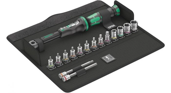 Wera 05004180001 Bicycle Set Torque 1 16-delige Momentsleutelset In Etui - 2,5-25Nm - 1/4" - 05004180001 1 Wera 05004180001 Bicycle Set Torque 1 16-delige Momentsleutelset In Etui - 2,5-25Nm - 1/4" - 05004180001