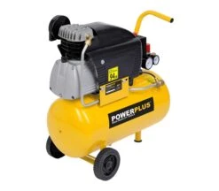Powerplus POWX1735 Compressor - 1500W - 24L - Olie -Home gereedschap 5871401b28502002716999a3d9210147