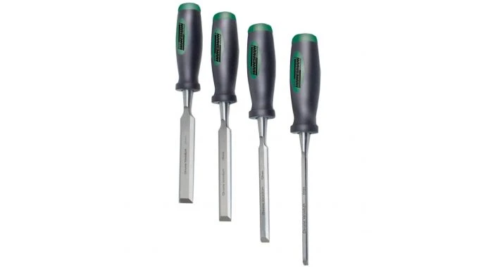 Brüder Mannesmann 66100 4-delige Beitel Set 1 Brüder Mannesmann 66100 4-delige Beitel Set