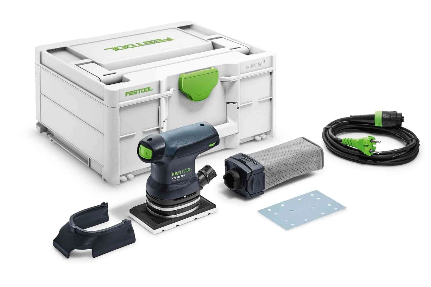 Festool RTS 400 REQ-Plus Vlakschuurmachine In Systainer - 250W - 130mm - 576057 1 Festool RTS 400 REQ-Plus Vlakschuurmachine In Systainer - 250W - 130mm - 576057