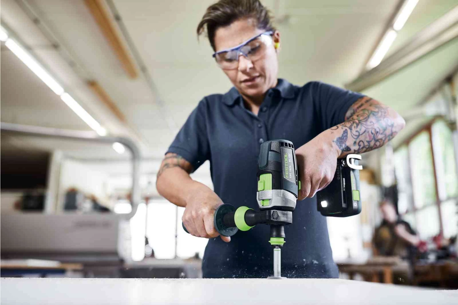 Festool TPC 18/4 5,2/4,0 I-Plus QUADRIVE 18V Li-Ion Accu Klopboormachine Set (1x 4,0Ah & 1x 5,2Ah) In Systainer - 75Nm - 575605 4 Festool TPC 18/4 5,2/4,0 I-Plus QUADRIVE 18V Li-Ion Accu Klopboormachine Set (1x 4,0Ah & 1x 5,2Ah) In Systainer - 75Nm - 575605 - Afbeelding 4