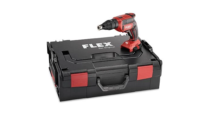 Flex DW 45 18.0-EC 18V Li-Ion Accu Gipsschroefmachine Body In L-Boxx - 28Nm - 1/4" - Koolborstelloos - 447757 1 Flex DW 45 18.0-EC 18V Li-Ion Accu Gipsschroefmachine Body In L-Boxx - 28Nm - 1/4" - Koolborstelloos - 447757