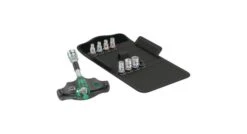 Wera 05057474001 9-delige Kraftform Kompakt 400 RA Set Imperial 2 Bitschroevendraaierset - 1/4"