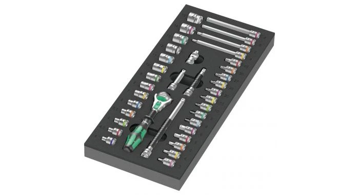 Wera 05150110001 9720 37-delige 8000 A Zyklop Set In Schuimstof Inleg - 1/4" 1 Wera 05150110001 9720 37-delige 8000 A Zyklop Set In Schuimstof Inleg - 1/4"