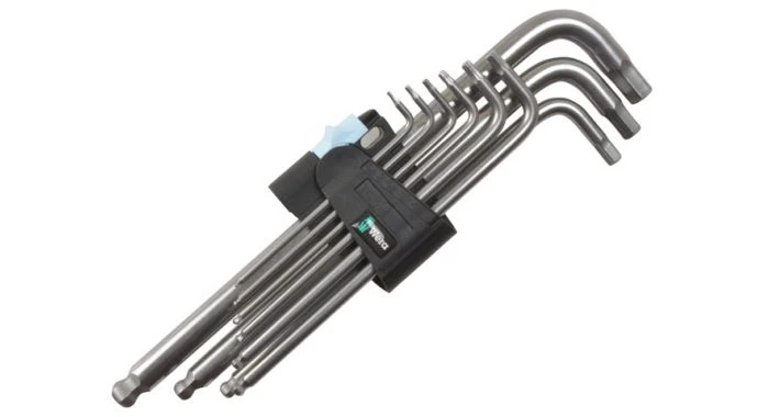 Wera 05022720001 9-delige Inbussleutelset - RVS - 1,5-10mm 1 Wera 05022720001 9-delige Inbussleutelset - RVS - 1,5-10mm