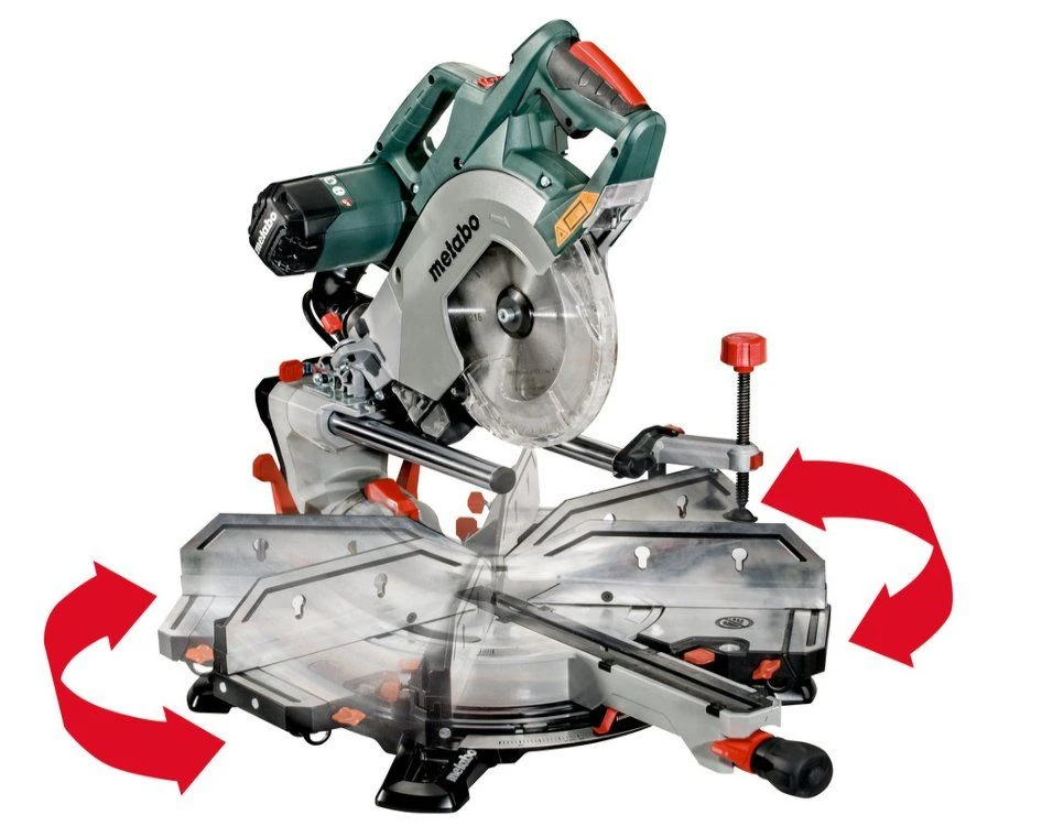 Metabo KGSV 72 XACT SYM Afkortzaag - 1800W - 216 X 30mm - 612216000 2 Metabo KGSV 72 XACT SYM Afkortzaag - 1800W - 216 X 30mm - 612216000 - Afbeelding 2