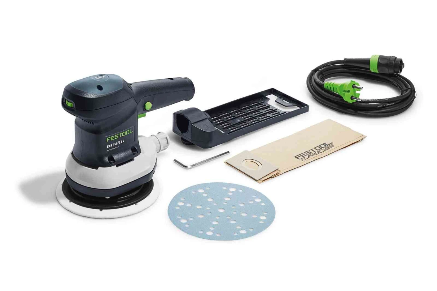 Festool ETS 150/5 EQ Excenterschuurmachine - 310W - 150mm - 575057 1 Festool ETS 150/5 EQ Excenterschuurmachine - 310W - 150mm - 575057