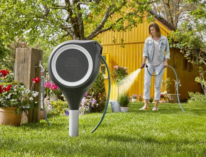 Gardena Tuin Slangenbox 15 RollUp S Tuinslanghaspel - 15m - Wit - 18606-20 3 Gardena Tuin Slangenbox 15 RollUp S Tuinslanghaspel - 15m - Wit - 18606-20 - Afbeelding 3