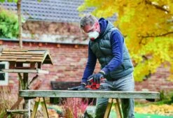 Einhell TC-OS 18/187 Li Solo 18V Li-Ion Accu Vlakschuurmachine Body - 187 X 90 Mm -Home gereedschap 98eef29eeb0e0fa8db05679ad5a2d879