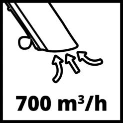 Einhell GE-CL 36/230 Li E Solo 36V Li-Ion Accu Bladblazer/zuiger - 45L - 700m³/u -Home gereedschap 9ca884cfaf651a33f52c03d9750063f0