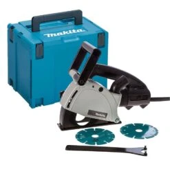 Makita DK0093J Alleszuiger / Bouwstofzuiger (VC4210L) & Sleuvenfrees In Mbox (SG1251J) Combiset -Home gereedschap a22acec9e8776e60986fa2804e736872