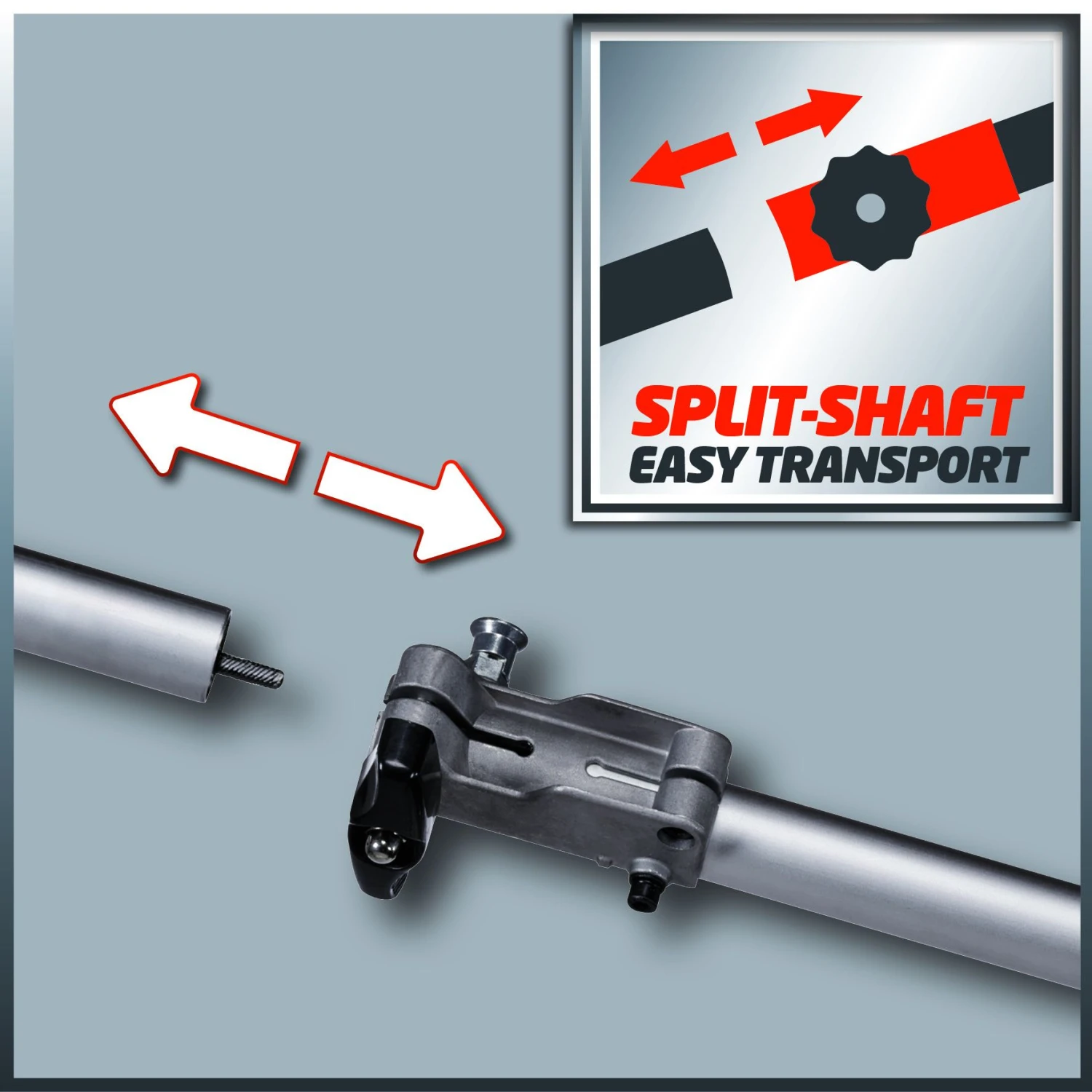 Einhell GC-BC 52 I AS Benzine Bosmaaier - U-handvat - 52cc - 3436540 11 Einhell GC-BC 52 I AS Benzine Bosmaaier - U-handvat - 52cc - 3436540 - Afbeelding 11