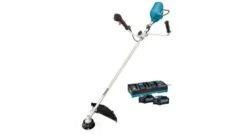 Makita UR012GM202 XGT 2x40V Li-Ion Max Accu Bosmaaier Set (2x 4,0Ah) - U-greep - Koolborstelloos