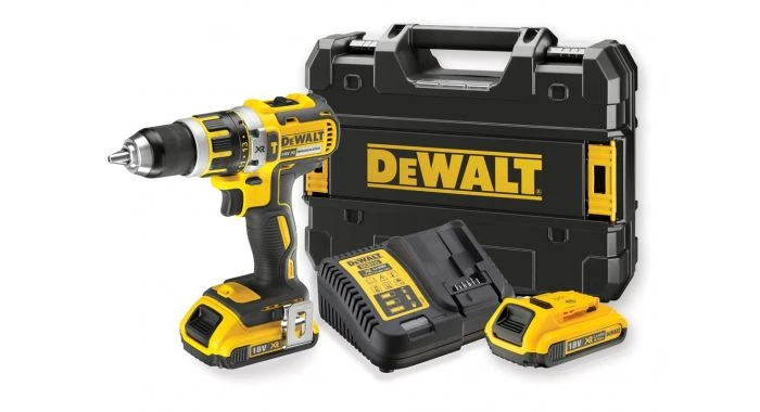 DeWalt DCD795D2 18V Li-Ion Accu Klopboor-/schroefmachine Set (2x 2.0Ah Accu) In TSTAK - Koolborstelloos 1 DeWalt DCD795D2 18V Li-Ion Accu Klopboor-/schroefmachine Set (2x 2.0Ah Accu) In TSTAK - Koolborstelloos
