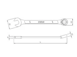 Sonic 601702 Ringsteeksleutel Set In Etui 17 Delig - 6 T/m 22 Mm -Home gereedschap abd80ac08417601fd32453a4c327e6cb