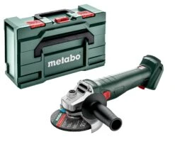Metabo W 18 L 9-125 18V Li-Ion Accu-slijper Set (2x Li-Power 4.0Ah) In MetaBox -Home gereedschap ac3381db2aa57b5eb2d9108b9ccaa9d3