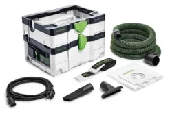 Festool CTMC SYS HPC 4,0 I-Plus 36V (2x18V) Li-Ion Accu Stofzuiger Set (4x4.0Ah) - 2400L/min - M-klasse - 576942 -Home gereedschap acb62707cbacba6ee0534aed10829735