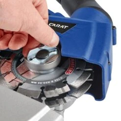 Carat SL-1255 Dustec Sleuvenzaagmachine Incl. 2 Diamantzaagbladen In Koffer - 1800W - 125 X 22,23mm -Home gereedschap b317d2951a6b561e03e6bd3d667231aa