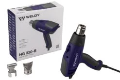 Weldy HG 330-B Heteluchtpistool Incl. 2 Mondstukken - 1600W