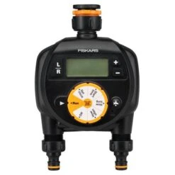 Fiskars 1054792 Watertimer, Dubbele Uitlaat