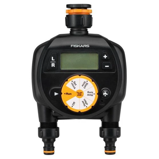 Fiskars 1054792 Watertimer, Dubbele Uitlaat 1 Fiskars 1054792 Watertimer, Dubbele Uitlaat