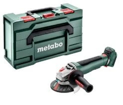 Metabo WPB 18 LT BL 11-125 Quick 18V Li-ion Accu Haakse Slijper Set (2x LiHD 5.5Ah) In MetaBox 11 Metabo WPB 18 LT BL 11-125 Quick 18V Li-ion Accu Haakse Slijper Set (2x LiHD 5.5Ah) In MetaBox -Home gereedschap c80eabe45f7ba6e295203375e3fb6e3e