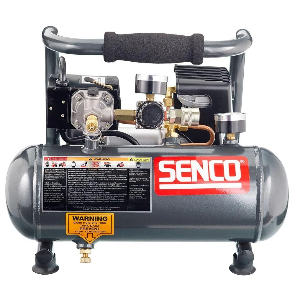 Senco PC1010 Compressor - 300W - 8 Bar - 3,8L 1 Senco PC1010 Compressor - 300W - 8 Bar - 3,8L