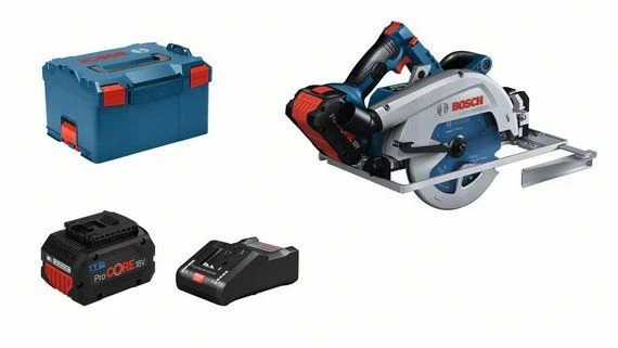 Bosch GKS 18V-68 GC 18V Li-Ion Accu BiTurbo Cirkelzaag Set (2x 8.0Ah Accu) In L-Boxx - 190 X 30 Mm - Koolborstelloos 1 Bosch GKS 18V-68 GC 18V Li-Ion Accu BiTurbo Cirkelzaag Set (2x 8.0Ah Accu) In L-Boxx - 190 X 30 Mm - Koolborstelloos