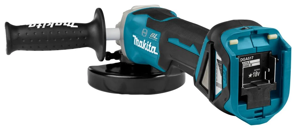 Makita DGA517ZJ 18V Li-Ion Accu Haakse Slijper Incl. ADT Body In Mbox - 125mm - Koolborstelloos 2 Makita DGA517ZJ 18V Li-Ion Accu Haakse Slijper Incl. ADT Body In Mbox - 125mm - Koolborstelloos - Afbeelding 2