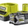 Ryobi RC18120-150 18V Li-Ion Accu Starterset (1x 5.0Ah Accu) + Lader - 5133003366