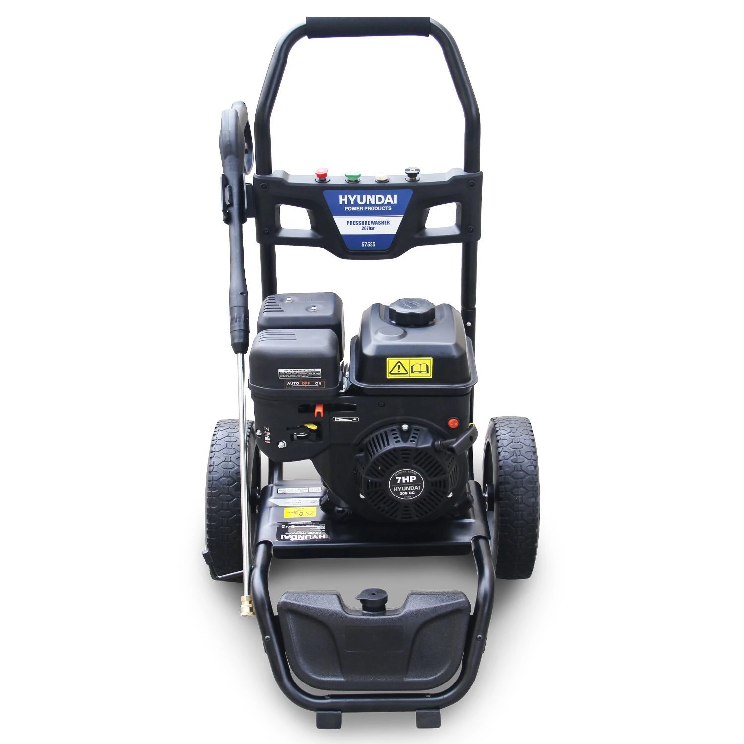 Hyundai 57535 Benzine Hogedrukreiniger Koud Water - 4-takt - 207 Bar 2 Hyundai 57535 Benzine Hogedrukreiniger Koud Water - 4-takt - 207 Bar - Afbeelding 2